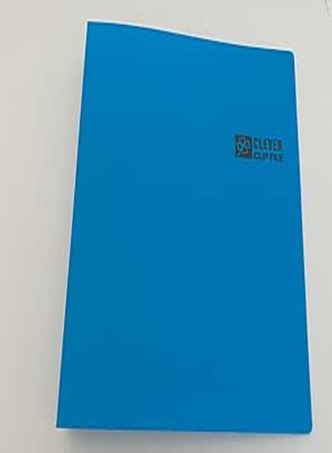 Clever 2-Ring D-Shaped Extra Ring Binder, 1-Inch Size